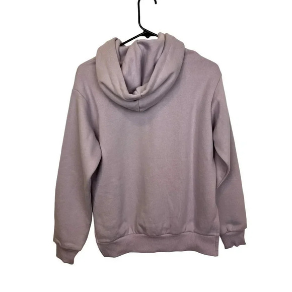 Everlane Side Slit The Oversized Fleece Hoodie Sz XXS - Picture 5 of 13